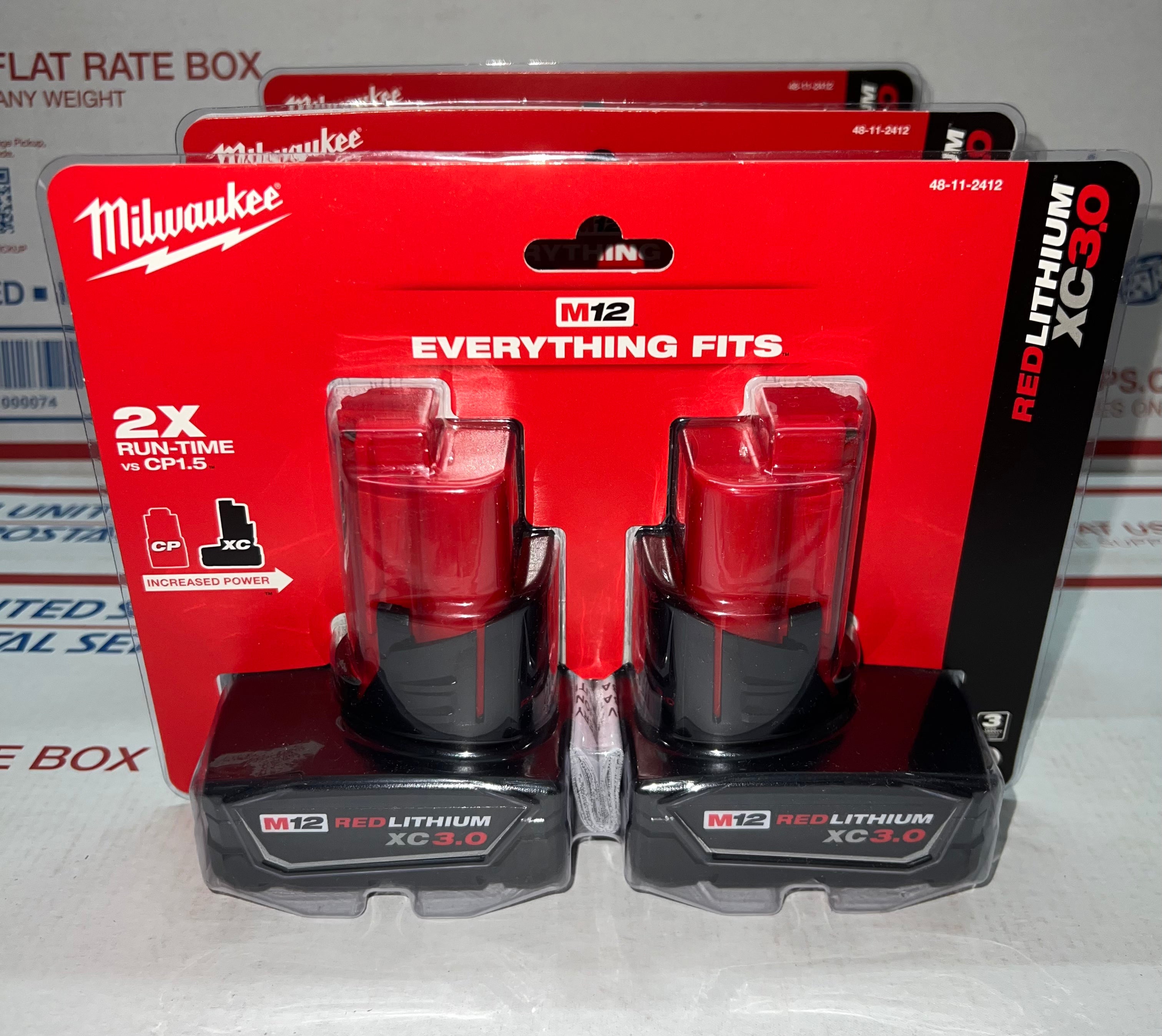 Milwaukee M12 REDLITHIUM High Output XC5.0 Battery. Model #48-11-2450 –  ToolZone