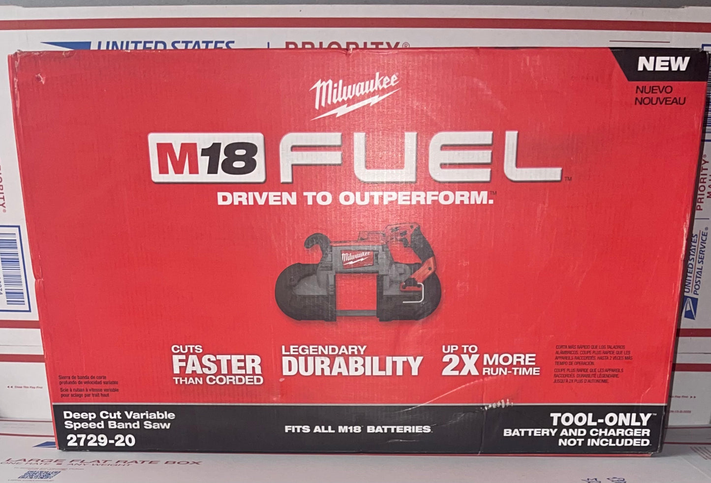 Milwaukee M18 Fuel Deep Cut Bandsaw. Model #2729-20