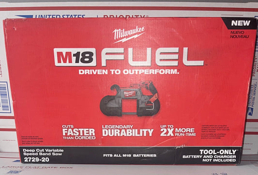 Milwaukee M18 Fuel Deep Cut Bandsaw. Model #2729-20