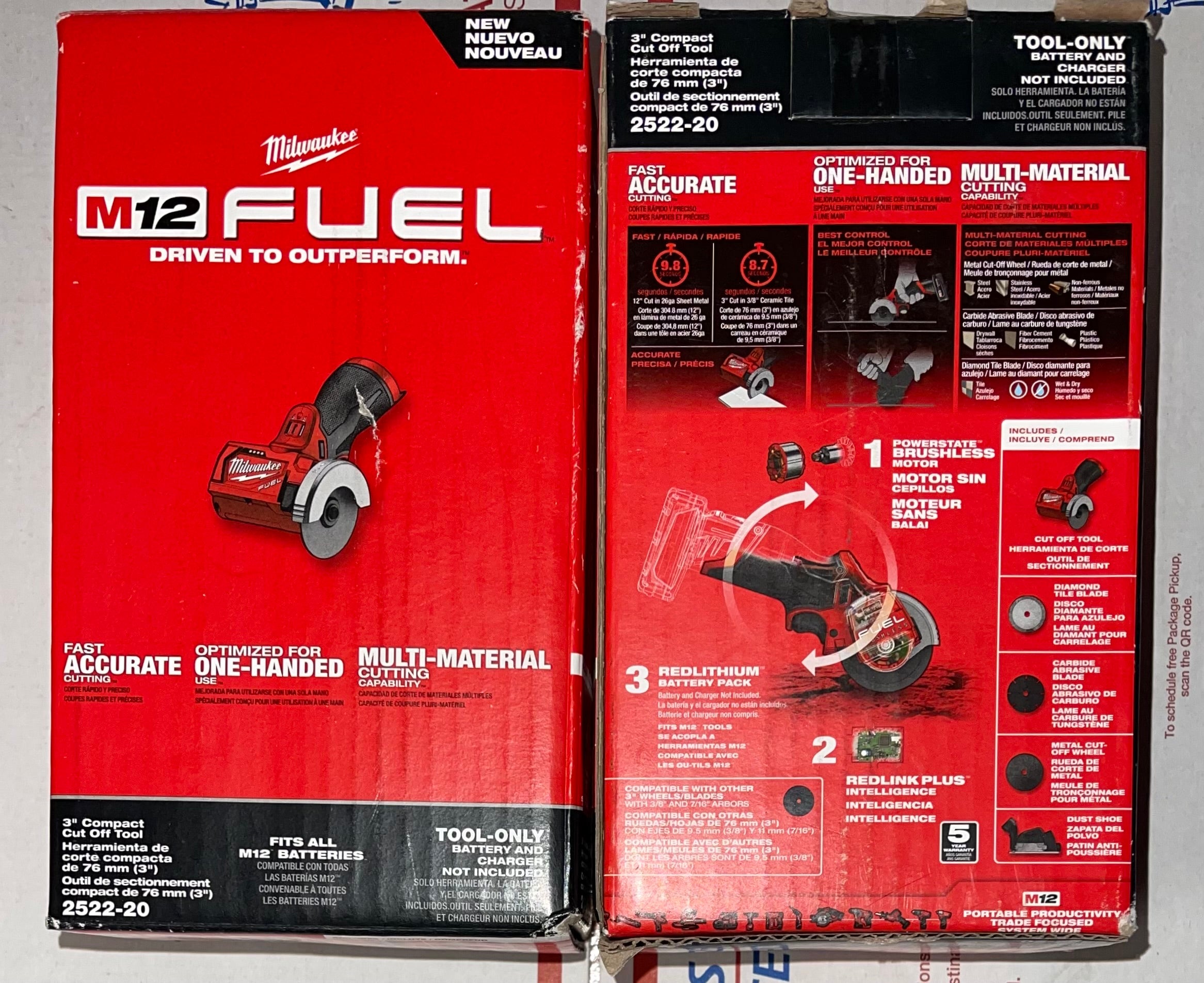 M12 fuel 3 discount cut off tool